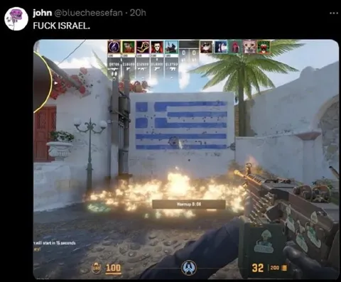 FUCK ISRAEL Counter-Strike Screenshot