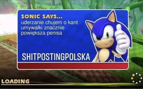 Sonic radzi myć umywalkę