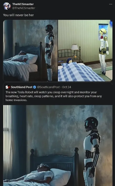 You Will Never Be Her Robot