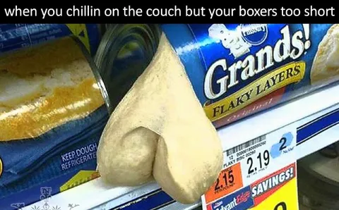 When Your Boxers Are Too Short