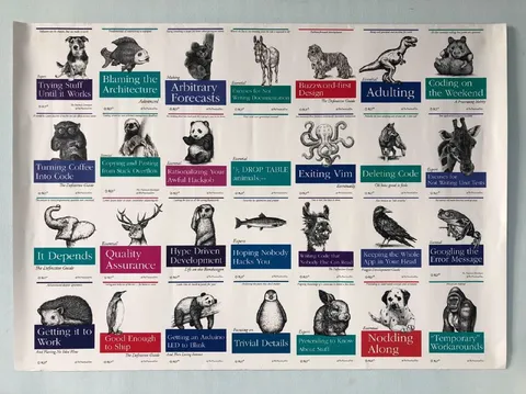 Animal Cards of Programmer Life
