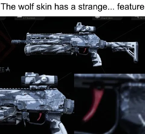 Wolf Skin Strange Feature
