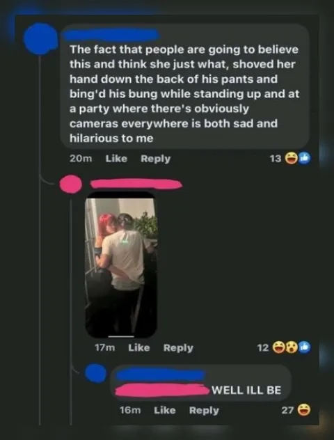 WELL ILL BE Party Comment