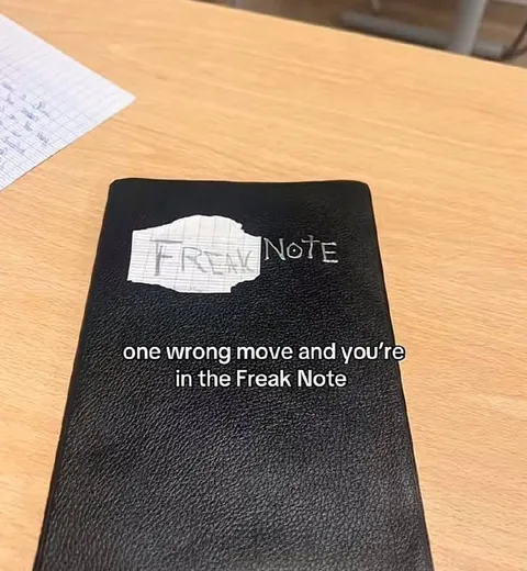 One Wrong Move Freak Note