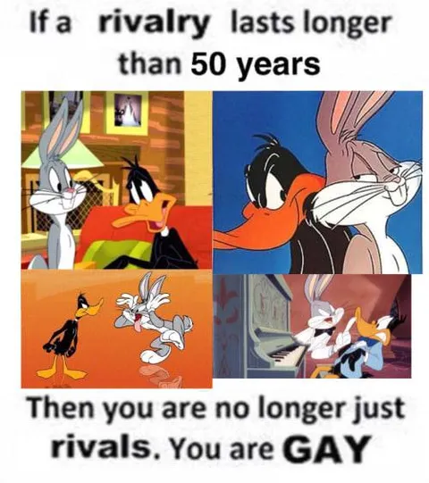 Bugs Bunny and Daffy Duck Are Gay