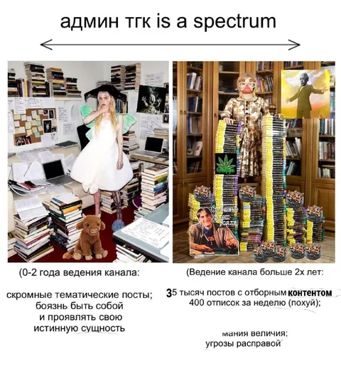 Админ тгк — спектр развития