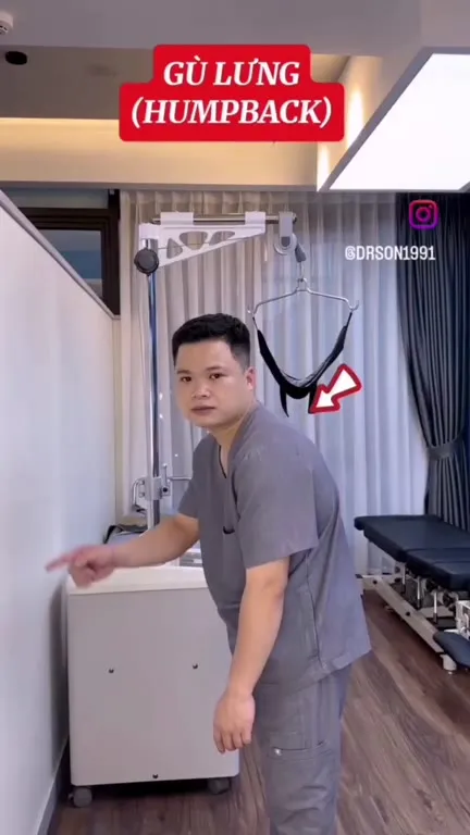 Bài tập chữa gù lưng