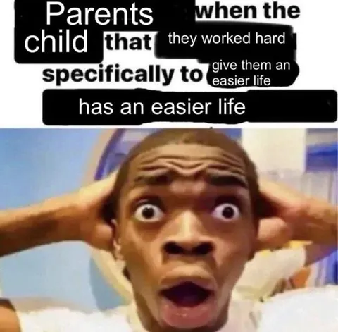 Parents’ Child Has an Easier Life