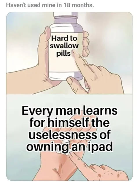 Hard to Swallow iPad Pills
