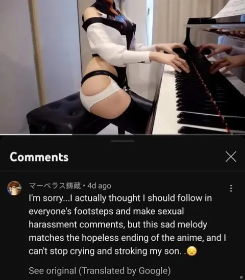 Sad Melody Piano Comment