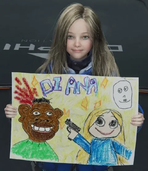 Diana’s Terrifying Drawing