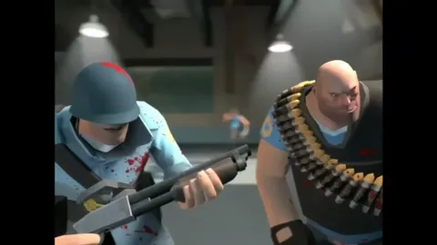 Безумный танец в Team Fortress 2