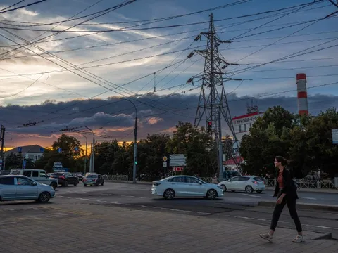 Городские вайбы на закате