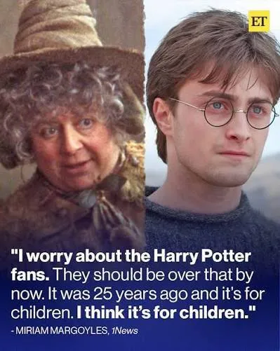 Miriam Margolyes Harry Potter Fans