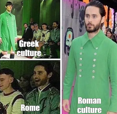 Greek Culture vs Roman Culture