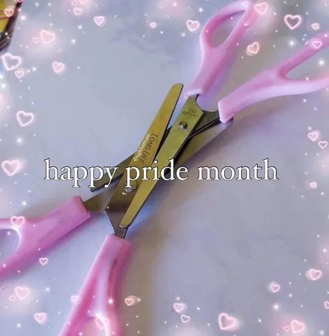 Happy Pride Month Scissors