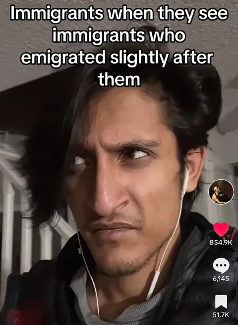 Immigrants Seeing Later Immigrants