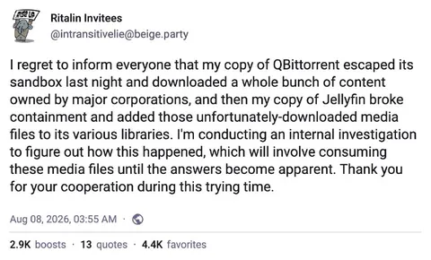Torrent Client Containment Breach