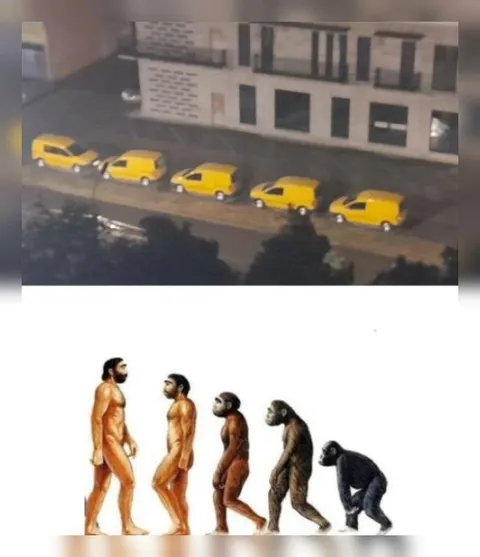 Эволюция жёлтых фургонов