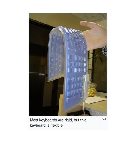 Flexible Keyboard Pun