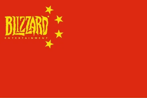Blizzard Chinese Flag Parody