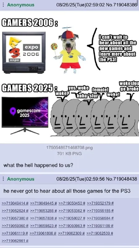 Gamers 2006 vs Gamers 2025