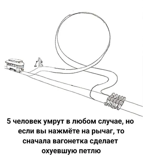 Вагонетка сделает петлю