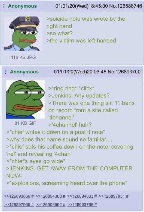 Pepe Solves the 4chan Mystery