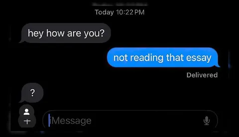 Not Reading That Essay