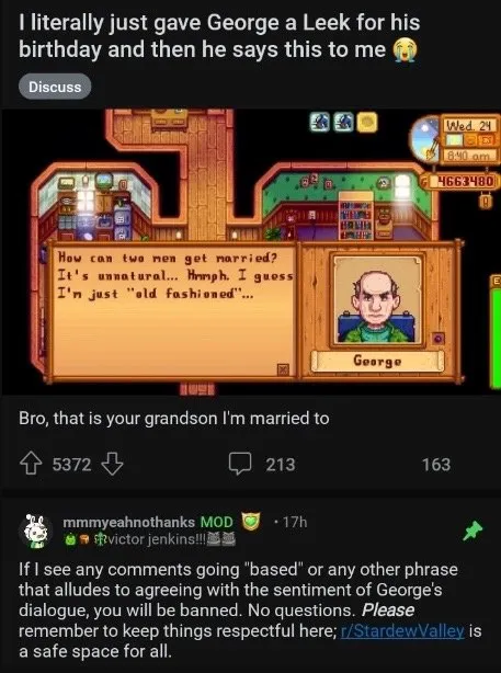 George Says He’s Old Fashioned