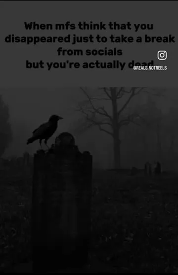 Actually Dead Socials Break