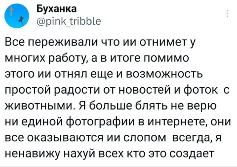 Я больше не верю фотографиям