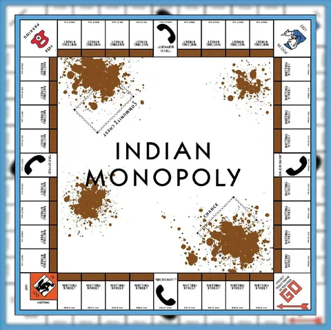 Indian Monopoly Board