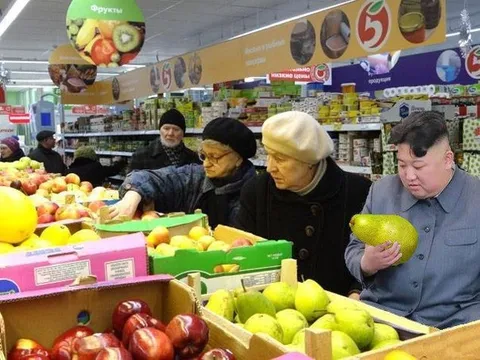 Ким Чен Ын выбирает груши
