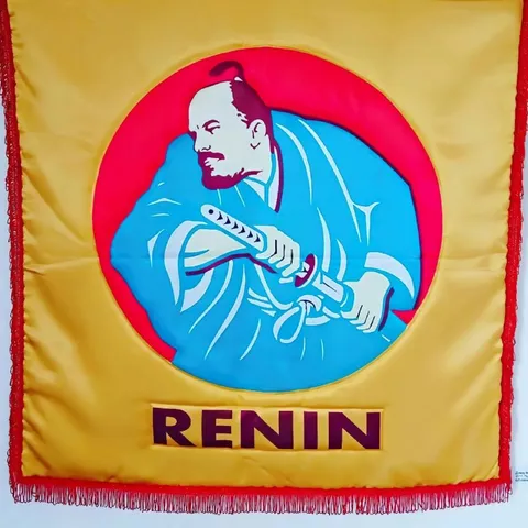 Renin Lenin Parody Banner