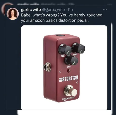 Amazon Basics Distortion Pedal