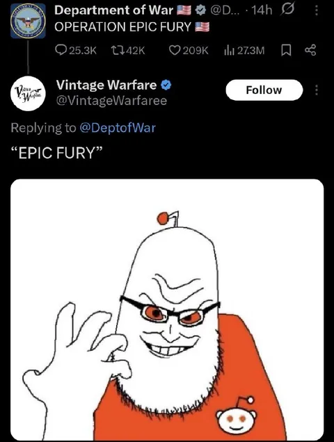 Epic Fury Reddit Alien