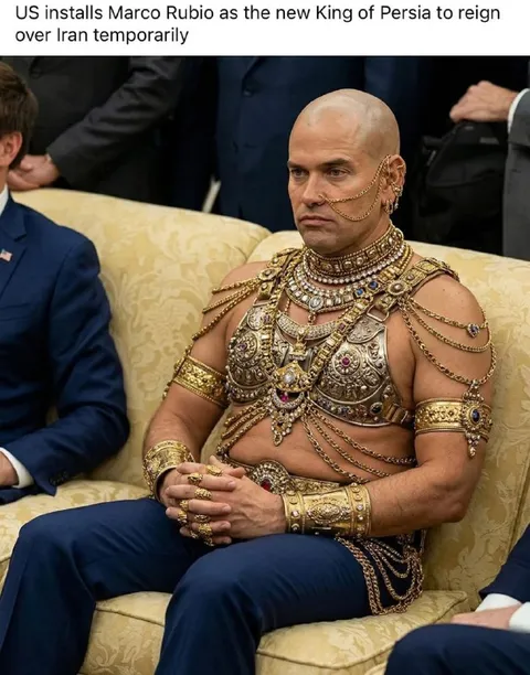 Marco Rubio King of Persia