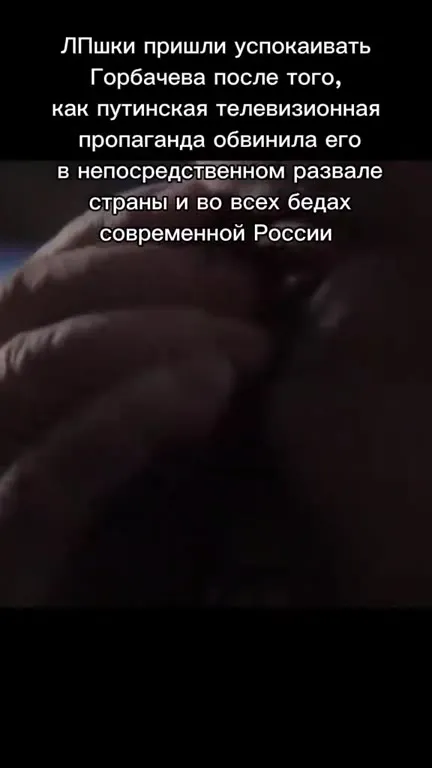 ЛПшки утешают Горбачёва