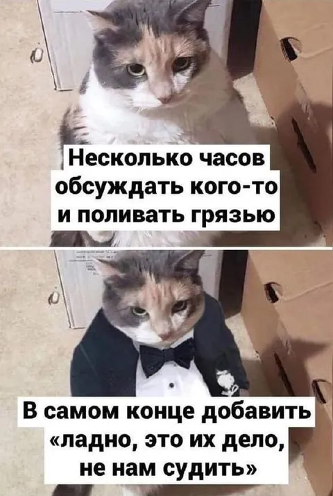 Обсудить и не осудить
