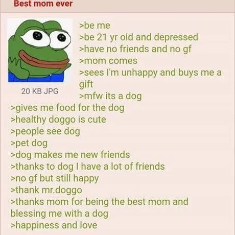 Best Mom Ever Dog Blessing