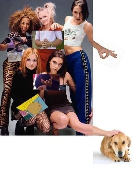 Девушки и растерянная собака