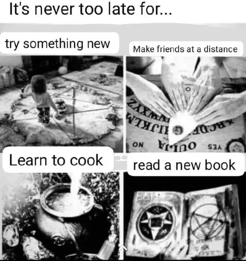 It's Never Too Late For Anything