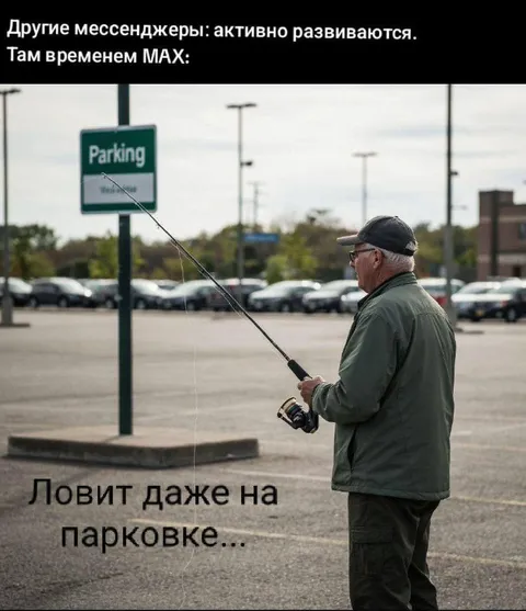 Ловит даже на парковке