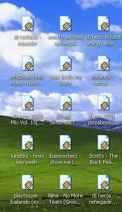 Messy Desktop Music Collection