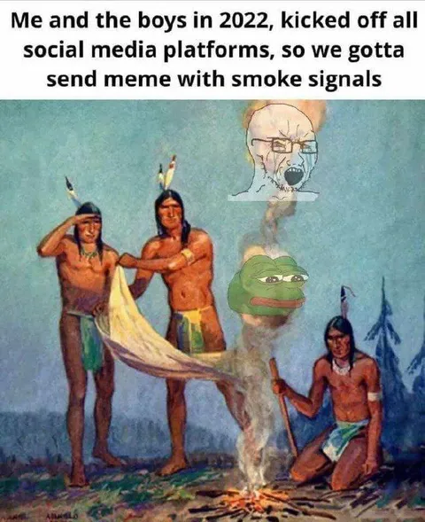 Social Media Smoke Signals