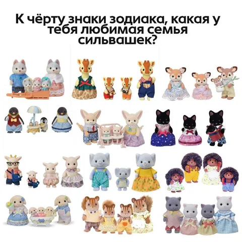 Любимая семья Сильванешек