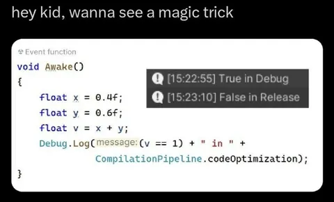 Magic Trick Floating Point Bug