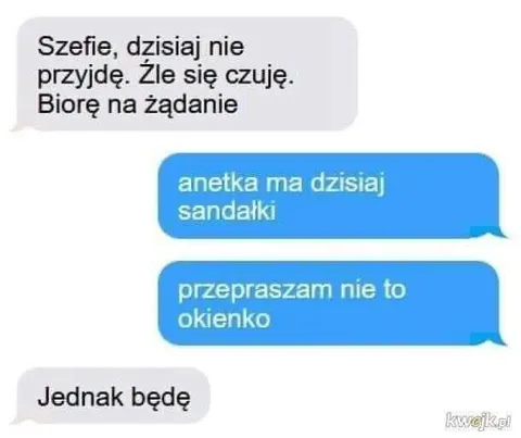 Przepraszam, nie to okienko