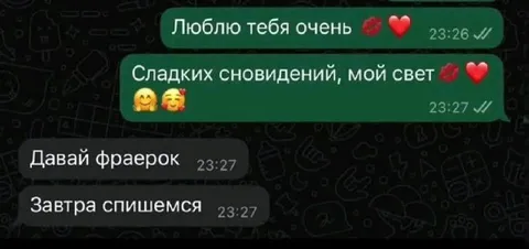 Сладких сновидений, мой свет